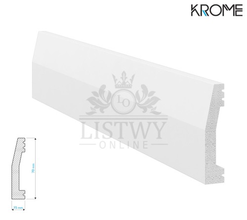PN7015 Listwa przypodłogowa / naścienna