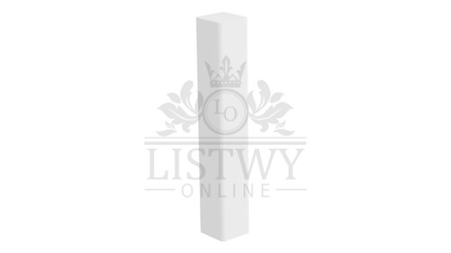 Słupek wykończeniowy RAL 9003 - Lakierowany opakowanie 2 szt.