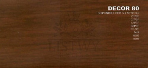 Profil Unisystem/Unisystem Plus 80 S/9/SF do podłóg laminowanych i LVT