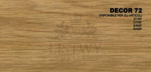 Profil Unisystem/Unisystem Plus 72 S/9/SF do podłóg laminowanych i LVT 
