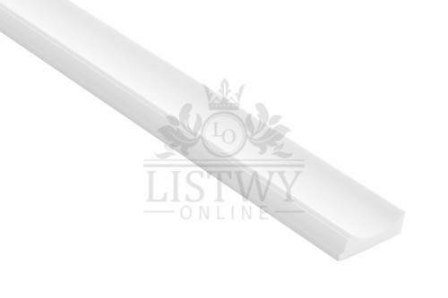 WP002RT Lumio Mardom Panel ścienny biały - zakończenie prawe