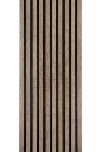 Lamelli Medio L0203T Mardom Decor panel ścienny 3D  Dąb szary