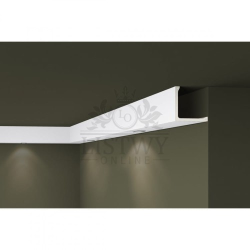 Próbka listwy przysufitowej oświetleniowej NMC L1 Arstyl