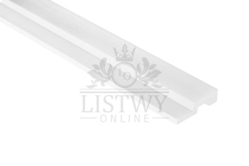 L0201RTP Mardom Panel ścienny biały lakierowany - zakończenie prawe