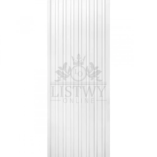 Lamelli Largo L0301P Mardom Decor panel ścienny 3D biały lakierowany