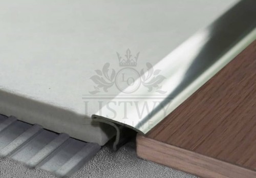  Profil Covertec SP Stal nierdzewna polerowana AISI 304 Listwa łączeniowa do podłóg o tym samym poziomie