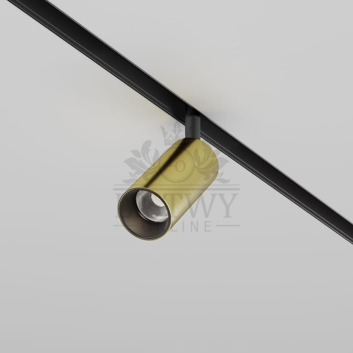 Lampa szynowa Focus Led Exility 2700-6000K 5W 36° Dim Smart  Mosiądz