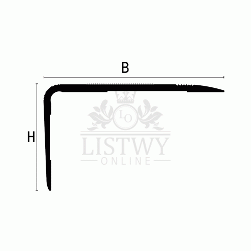 Profil schodowy  stairtec SA Anodowany złoty