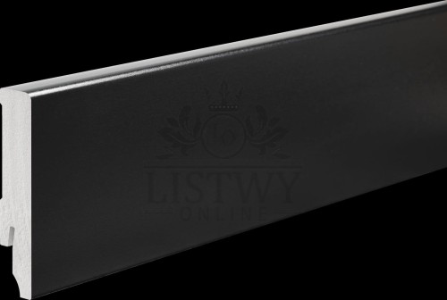 Creativa Listwa przypodłogowa Czarny RAL9005 LPCD- 51-9005