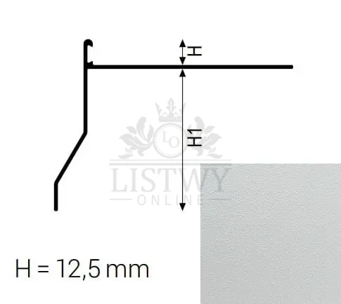 Profil balkonowy bordertec BCS Aluminiowy biały arctic 