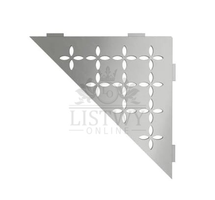 Półka ścienna łazienkowa SHELF-E-S1-EB FLORAL Stal nierdzewna szczotkowana