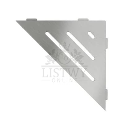 Półka ścienna łazienkowa SHELF-E-S1-EB WAVE Stal nierdzewna szczotkowana