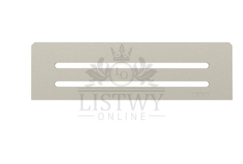 Półka ścienna łazienkowa do wnęk SHELF-N-S1-TS WAVE powłoka strukturalna kremowa