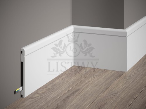 Mardom Listwa przypodłogowa BW001T +TP001 - zestaw dwóch elementów