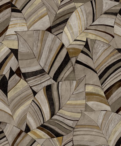 Tapeta ścienna Serenity SY27563 Native Leaves 10,05 m x 53 cm