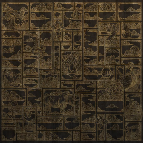 Mural Z81064 Philipp Plein 3 x 3 m 