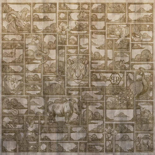 Mural Z81065 Philipp Plein 3 x 3 m 