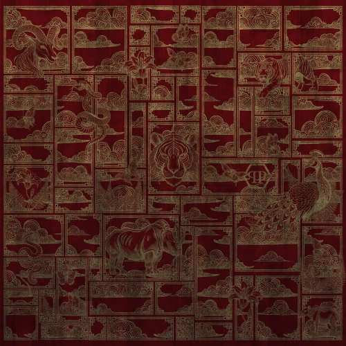 Mural Z81066 Philipp Plein 3 x 3 m 