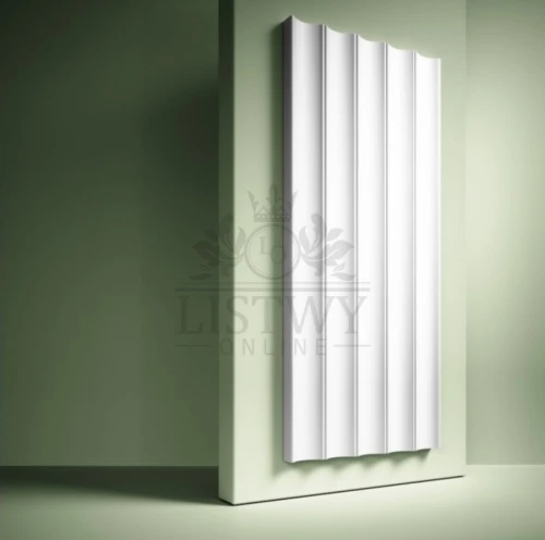 Lamel Thalia 6 Creativa panel ścienny 3D  biały
