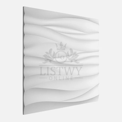 Gaudi Panel ścienny 3D biały 1.59.001 