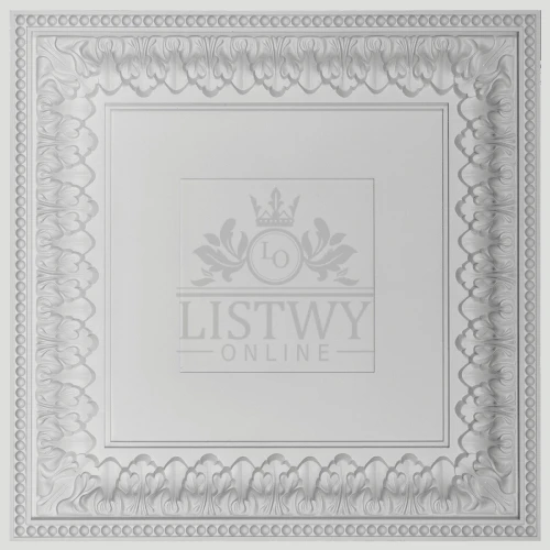 Gaudi Panel ścienny/sufitowy biały 1.57.003