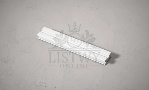 Lamel Thalia Flex Creativa panel ścienny 3D  biały - zakończenie prawe