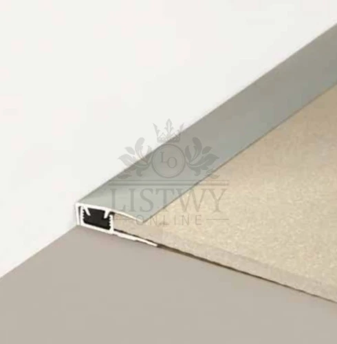 Profil Multiclip LVT CLP Anodowany srebrny podstawa + klips + osłona do podłóg LVT